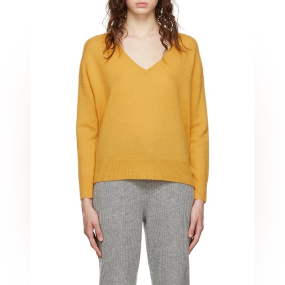 360 Cashmere Sweaters - 360 CASHMERE Tegan V-Neck Cashmere Sweater S